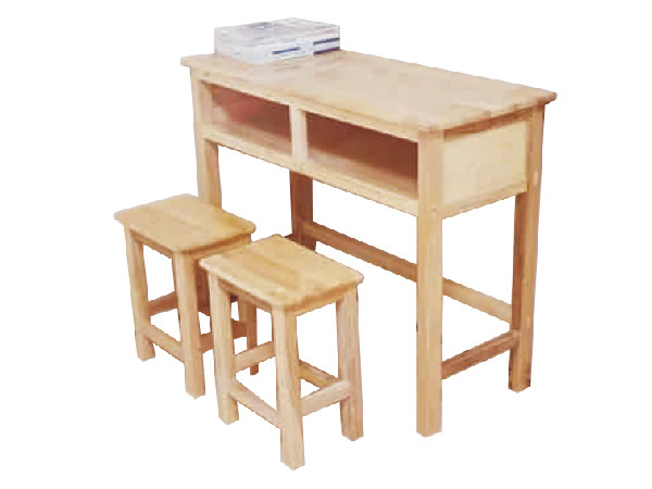YX-A10072-實木課桌凳