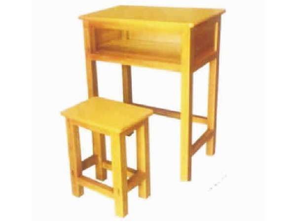 YX-A10068-實木課桌凳